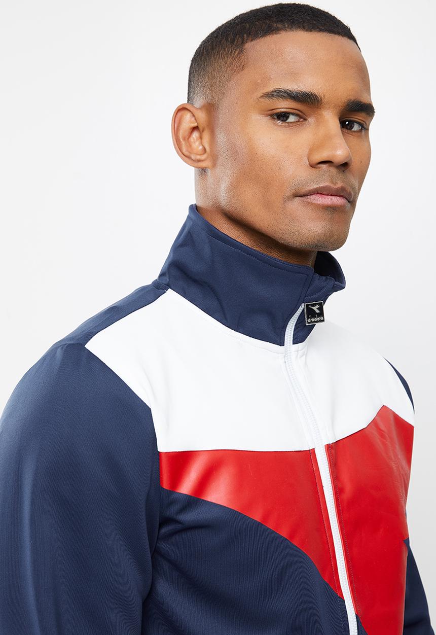 Diadora - Atleta jacket - navy & red