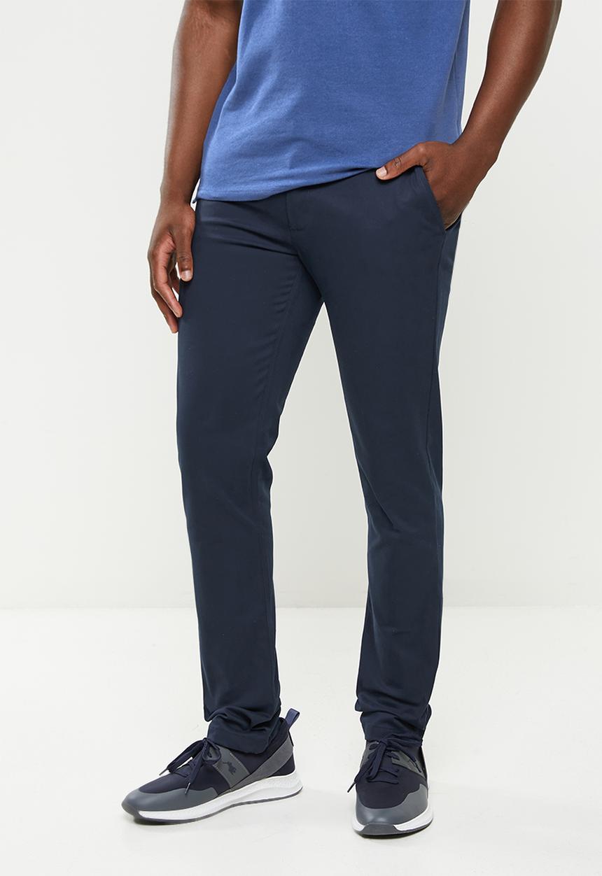 POLO - Mens venice slim fit chino - navy