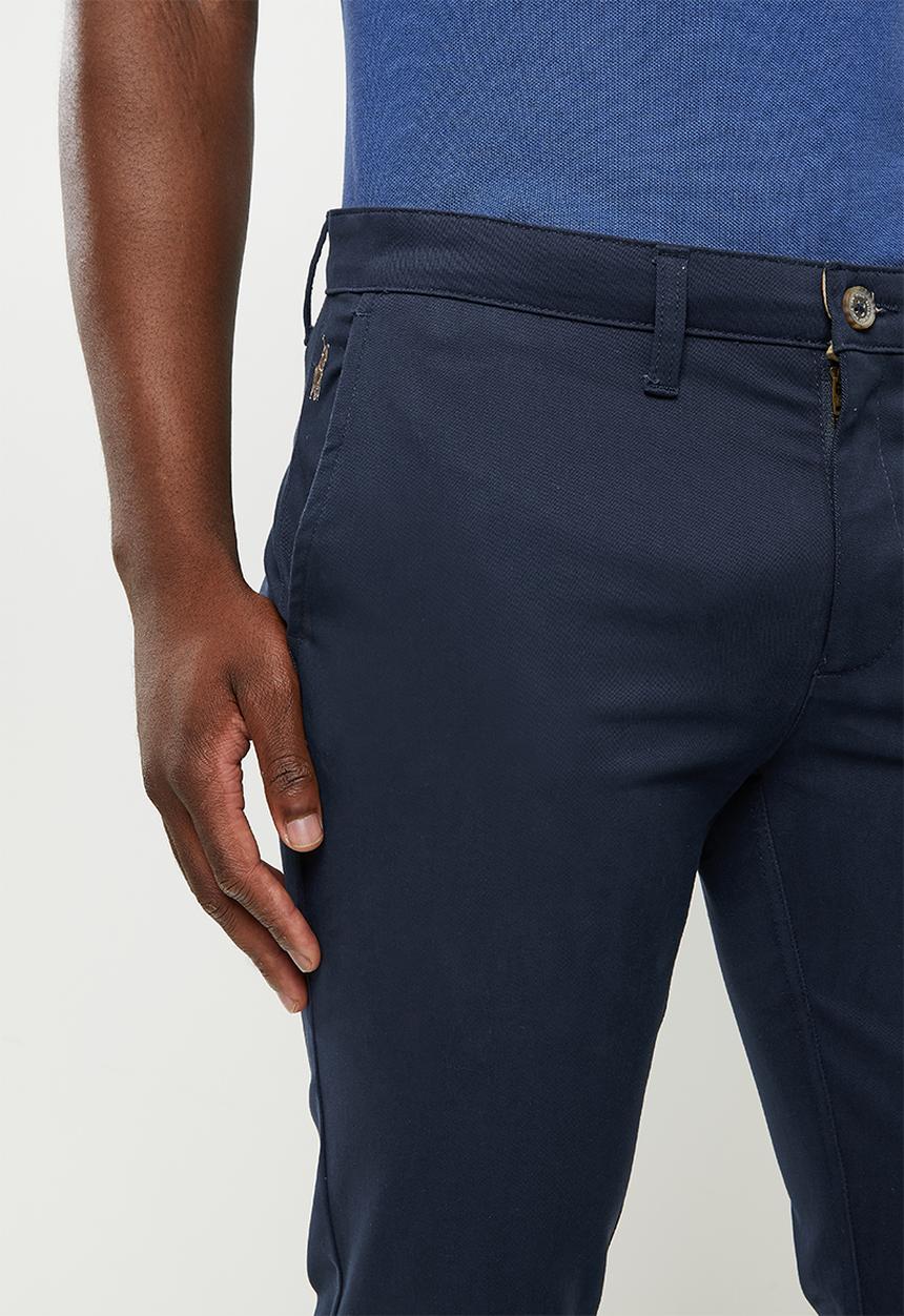 POLO - Mens venice slim fit chino - navy