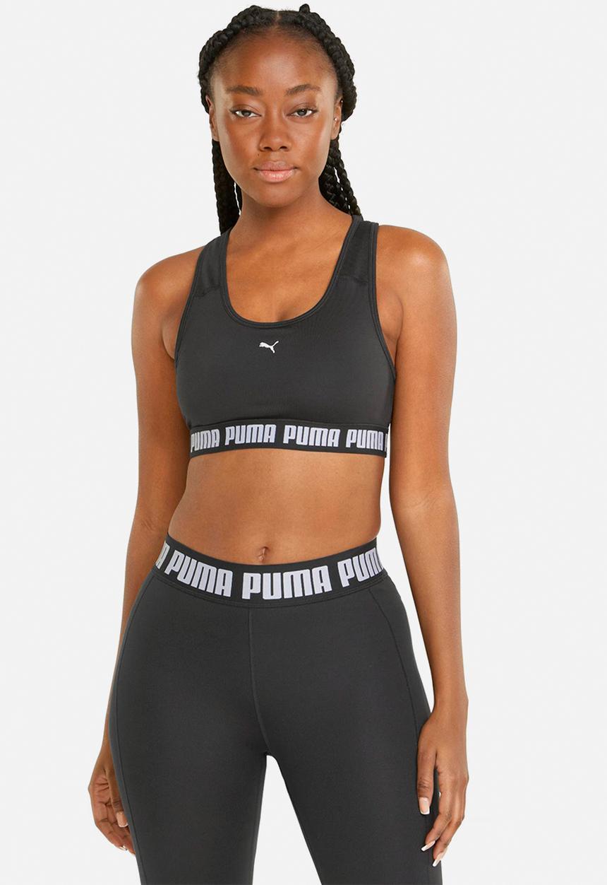 PUMA - Mid impact strong bra - puma black