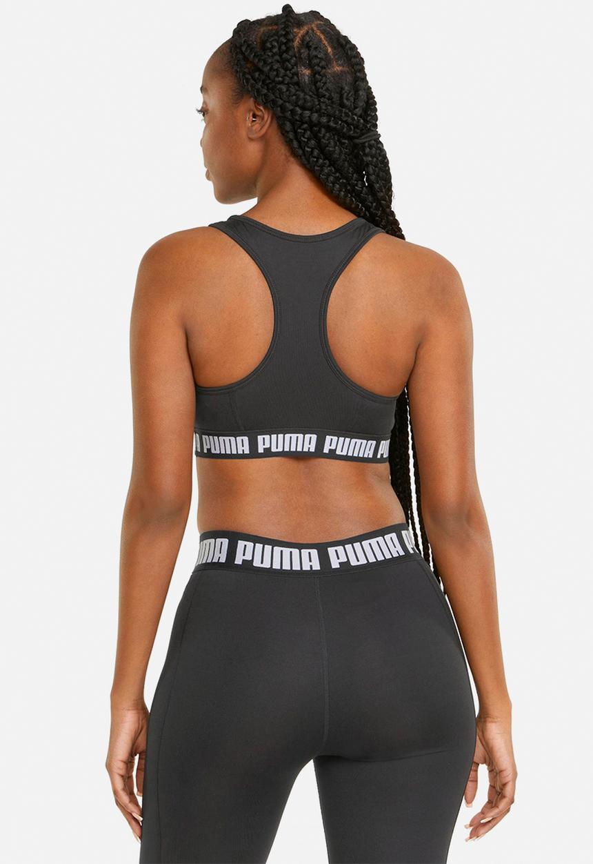PUMA - Mid impact strong bra - puma black
