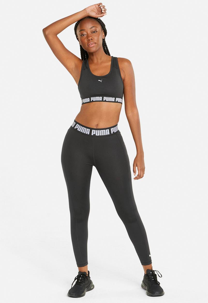 PUMA - Mid impact strong bra - puma black