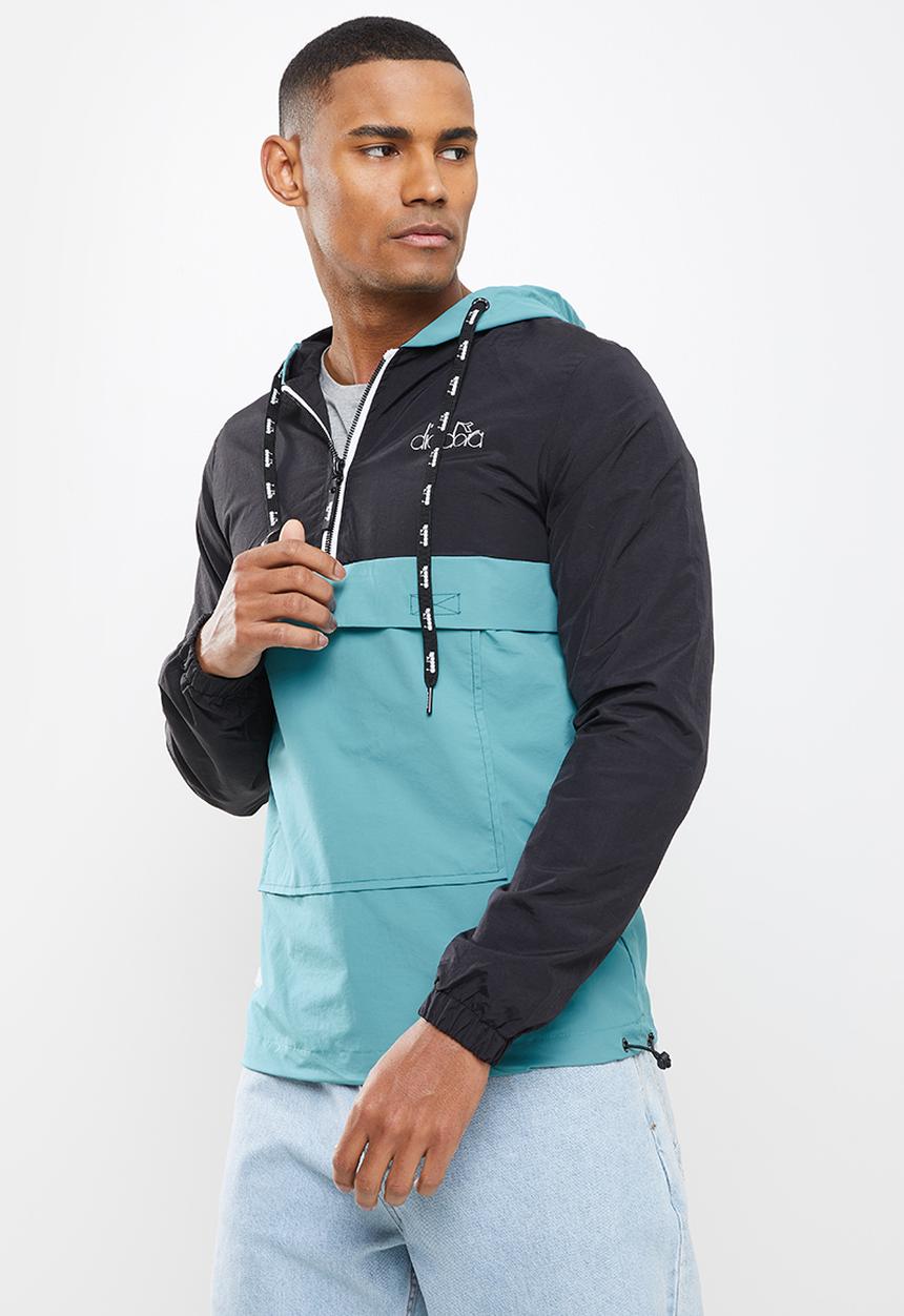 Diadora - Alfredo anorak - aqua & black