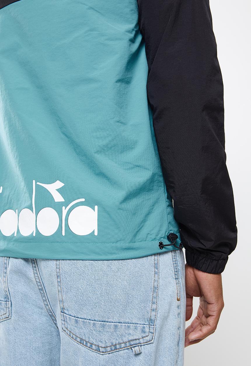 Diadora - Alfredo anorak - aqua & black