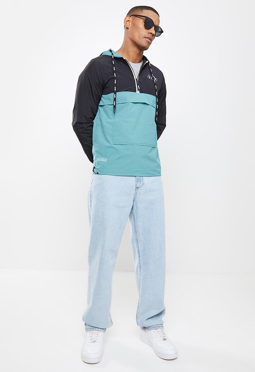 Diadora - Alfredo anorak - aqua & black