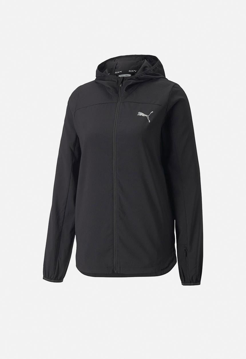 PUMA - Run woven hooded jacket w - puma black