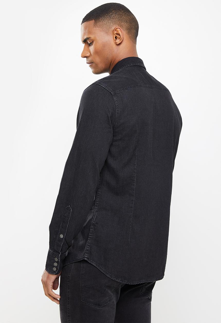 Diesel  - D-leo camicia shirt - black