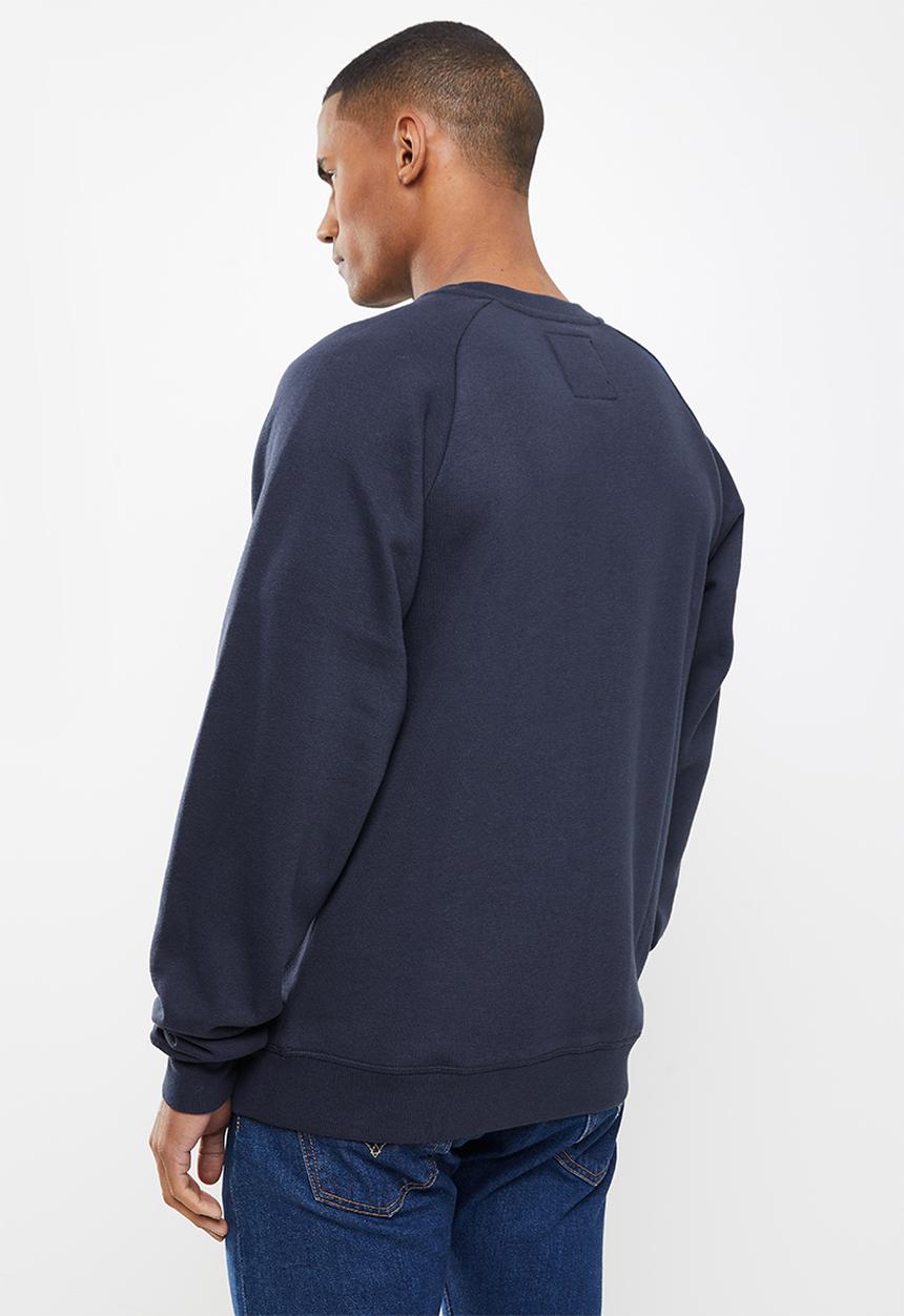 Fox - Pinnacle crew fleece - navy