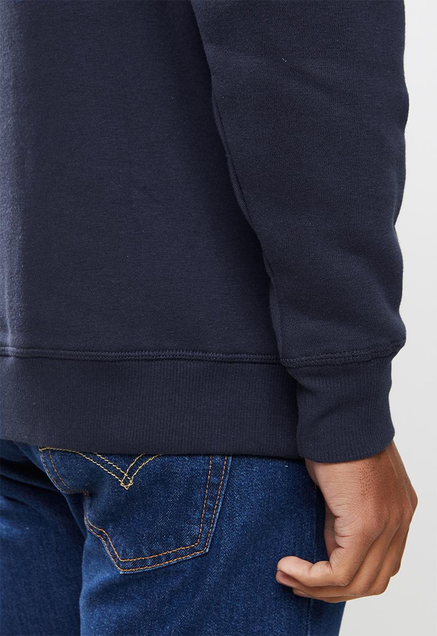 Fox - Pinnacle crew fleece - navy