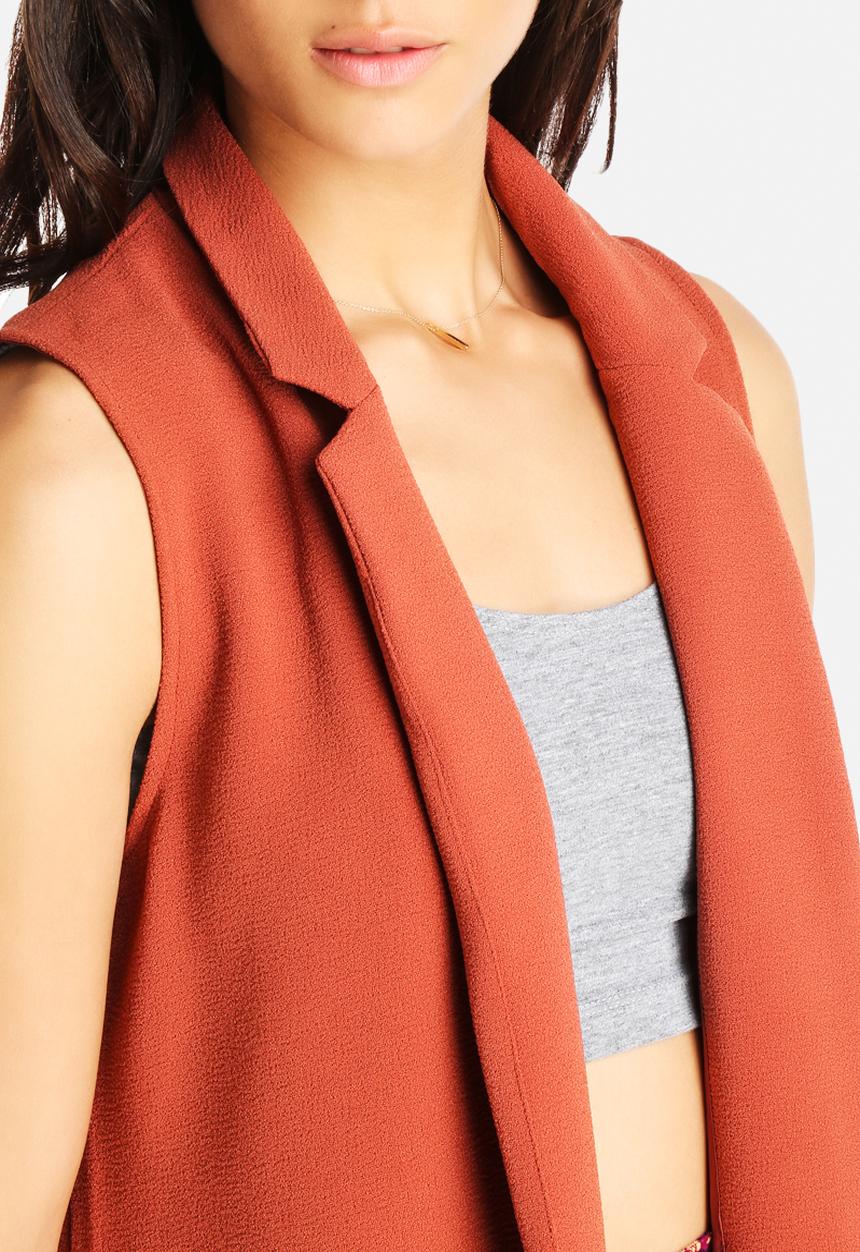 Glamorous - Sleeveless Blazer 