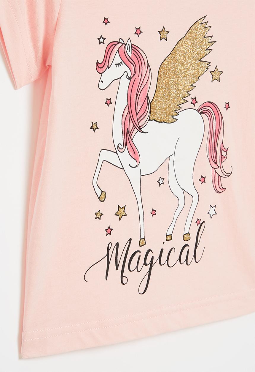 Pop Candy - Printed tee - light pink