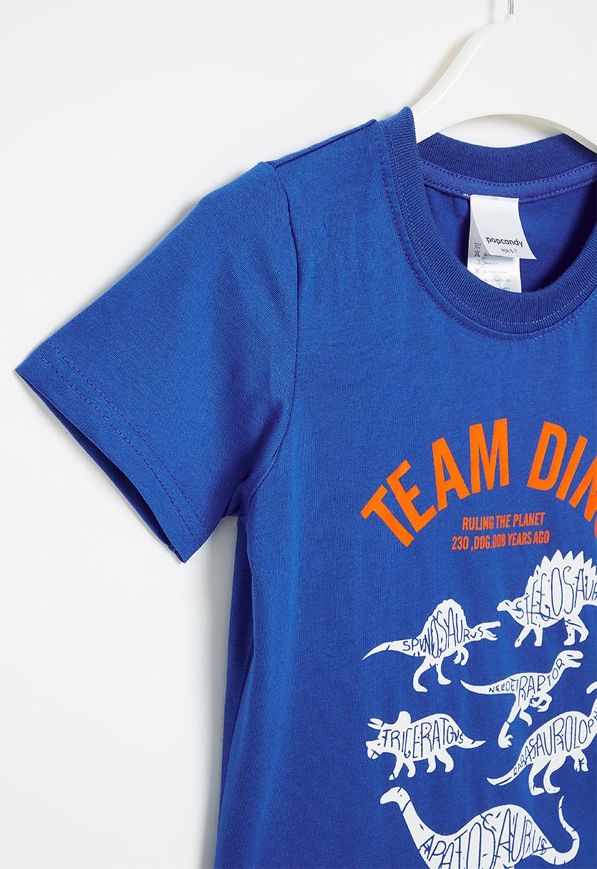Pop Candy - Team dino tee - blue