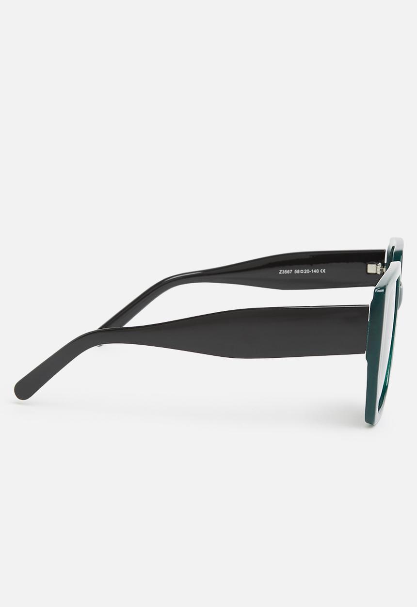 Superbalist - Maddy oversized sunglasses - green