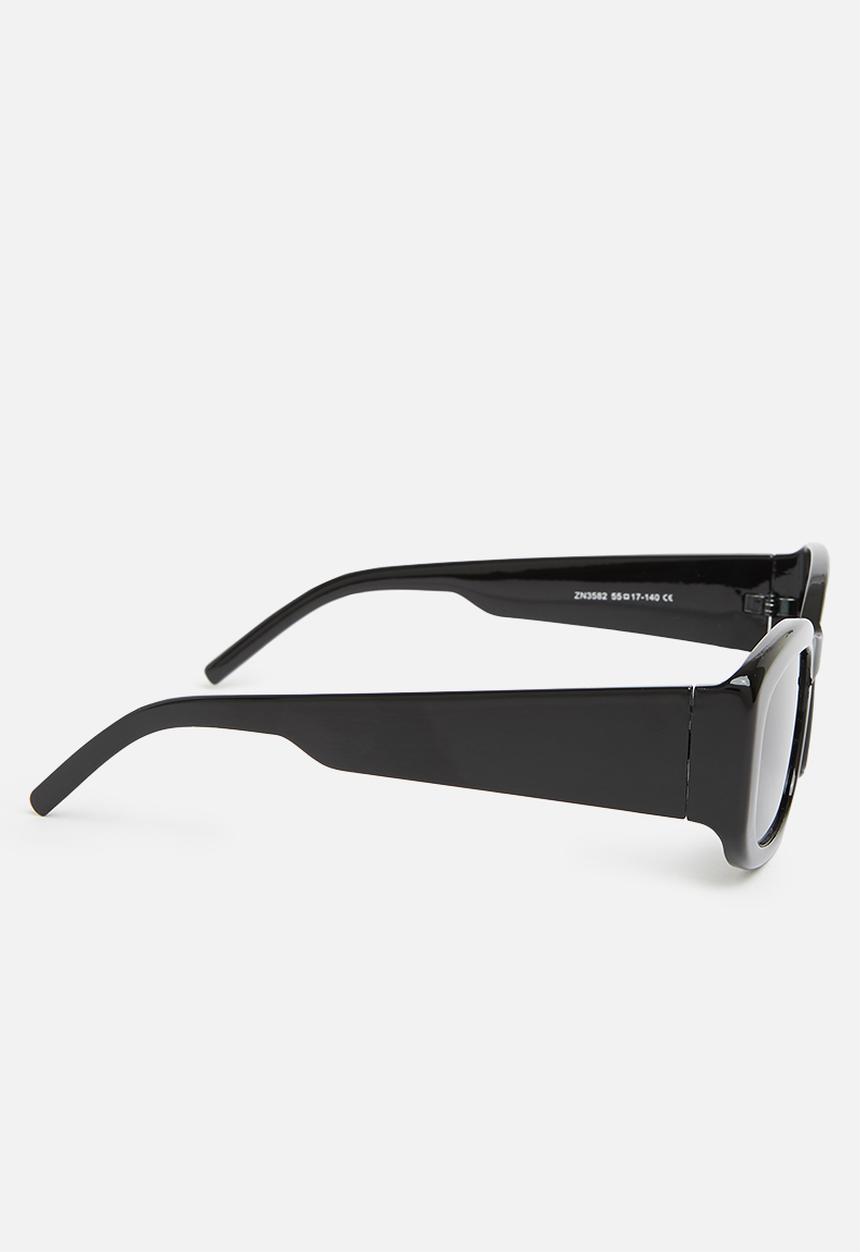 Superbalist - Maude rectangular sunglasses - black