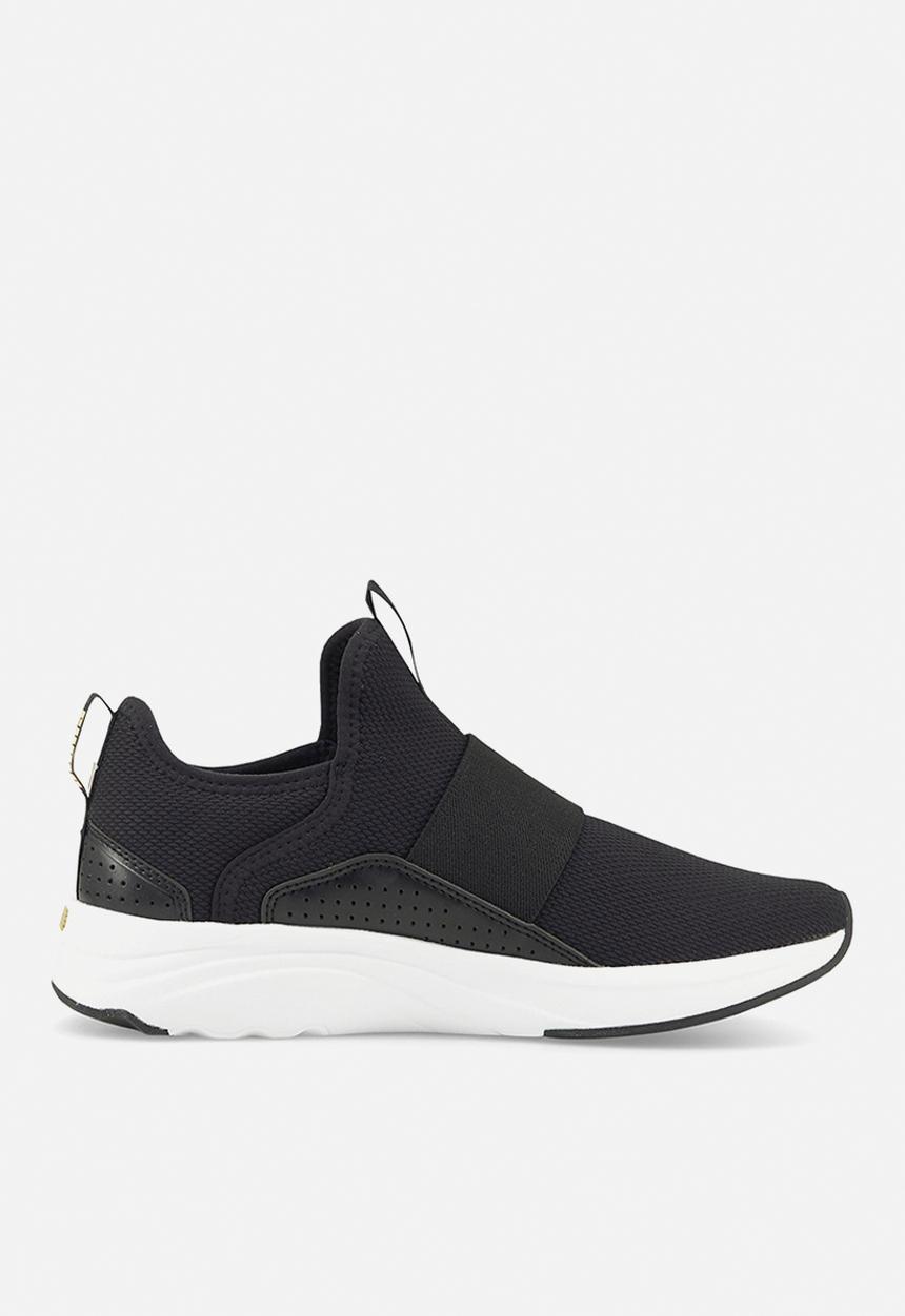 PUMA - Softride sophia slip-on wn's - black/team gold