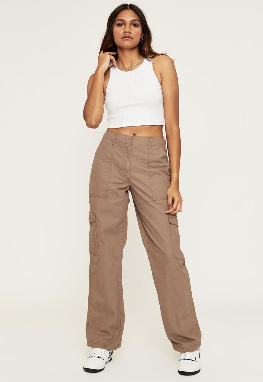 Supré  - April cropped rib tank - white