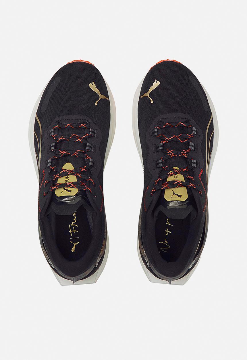 PUMA - Run xx frida 1 nitro wns - black/firelight/team gold