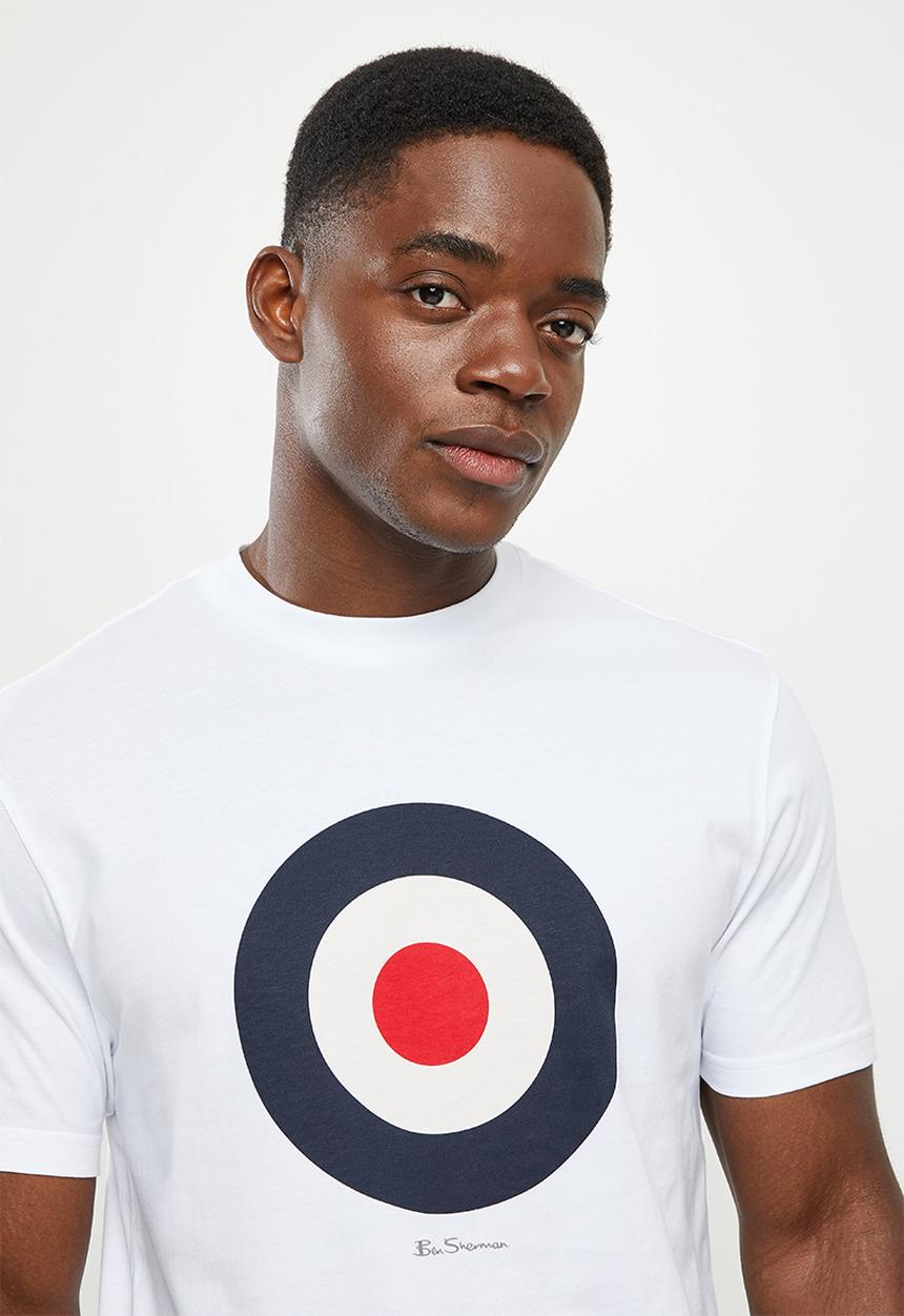 Ben Sherman - Target tee shirt - white