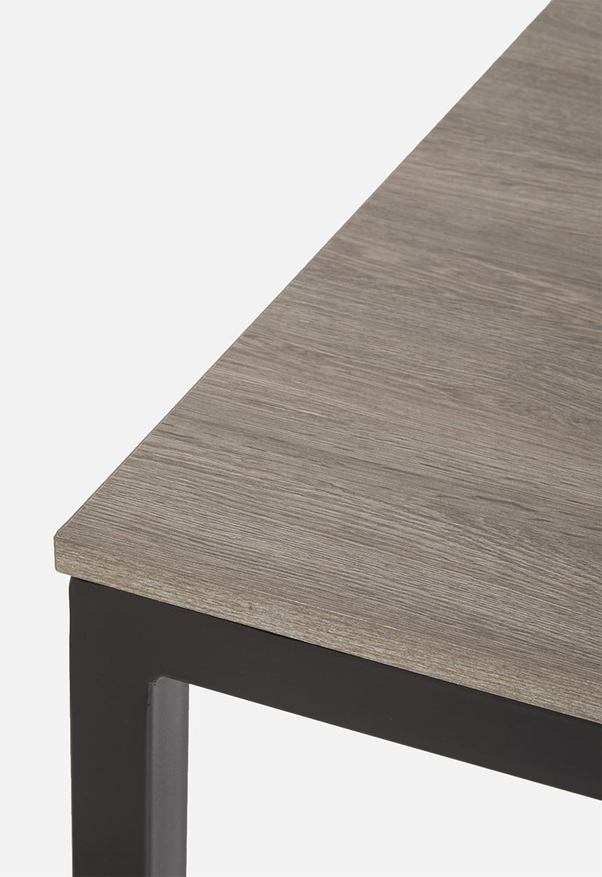 Sixth Floor - Floating top dining table - neutral & black 