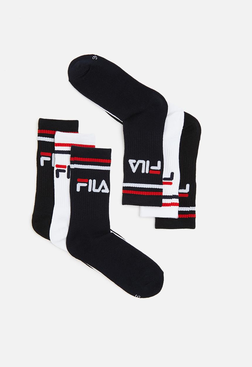 FILA - Stallone tube sock 3-pack - multi