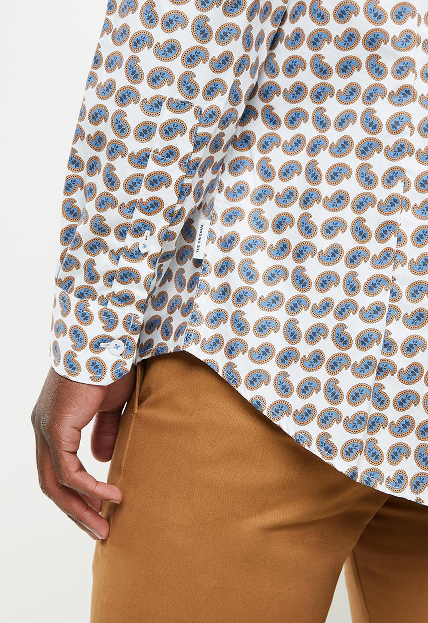 Ben Sherman - Mini paisley shirt - ivory