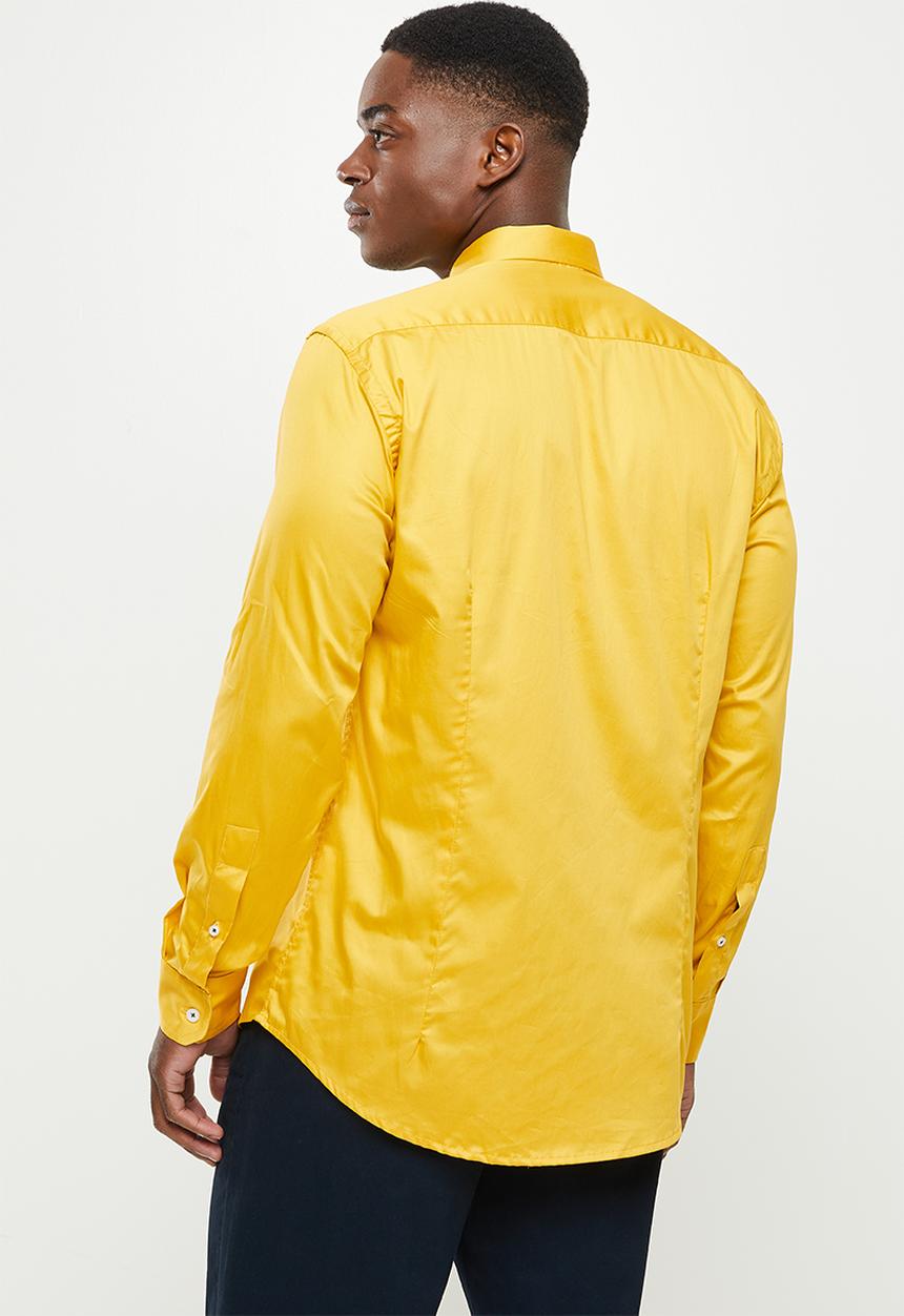 Ben Sherman - Slim ben shirt - gold