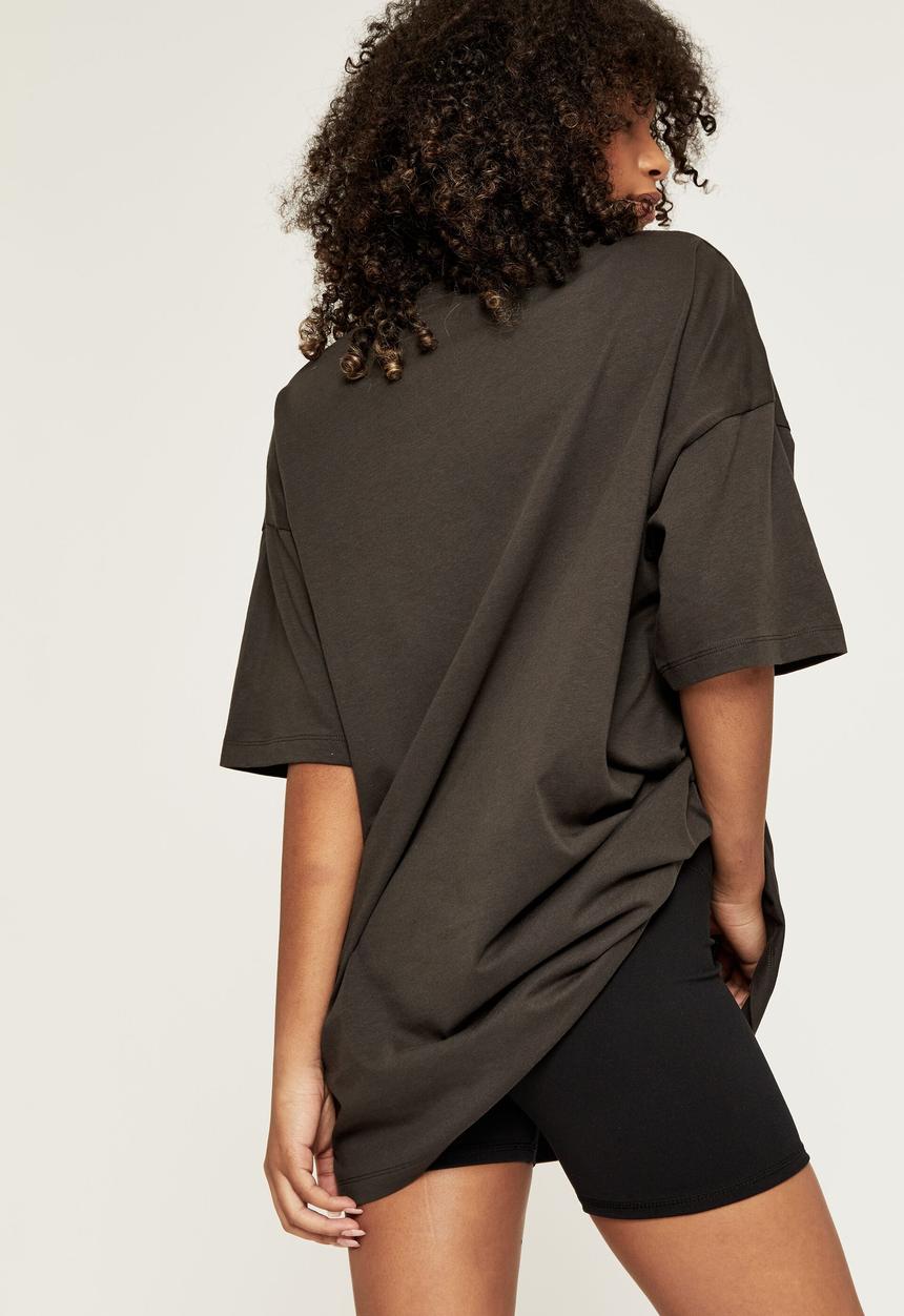 Supré  - Camryn oversized printed t shirt - phantom/new york