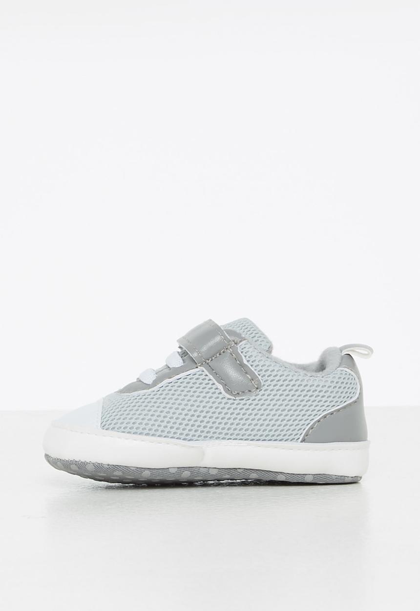 Pop Candy - Baby mesh sneaker - grey & white