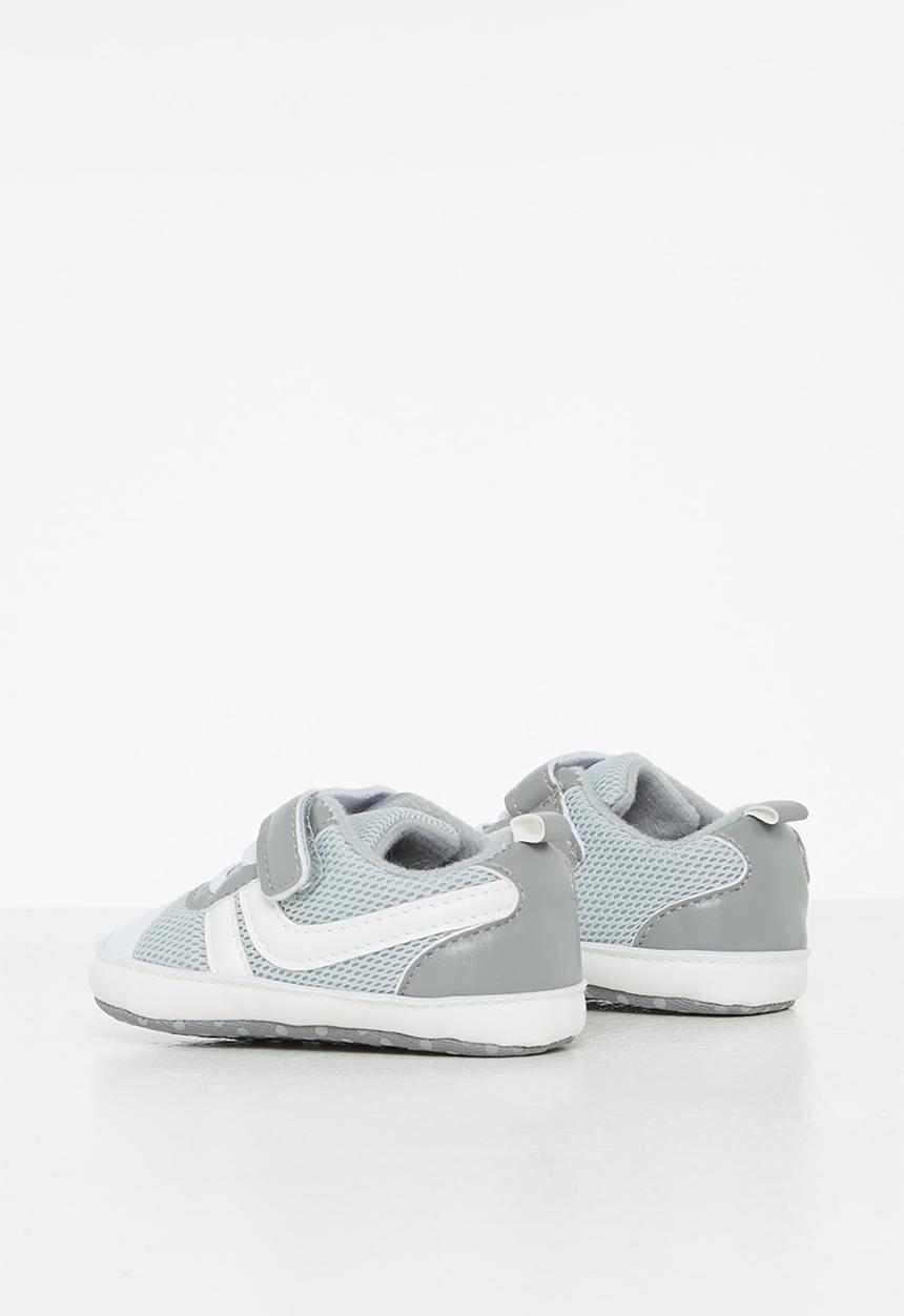 Pop Candy - Baby mesh sneaker - grey & white