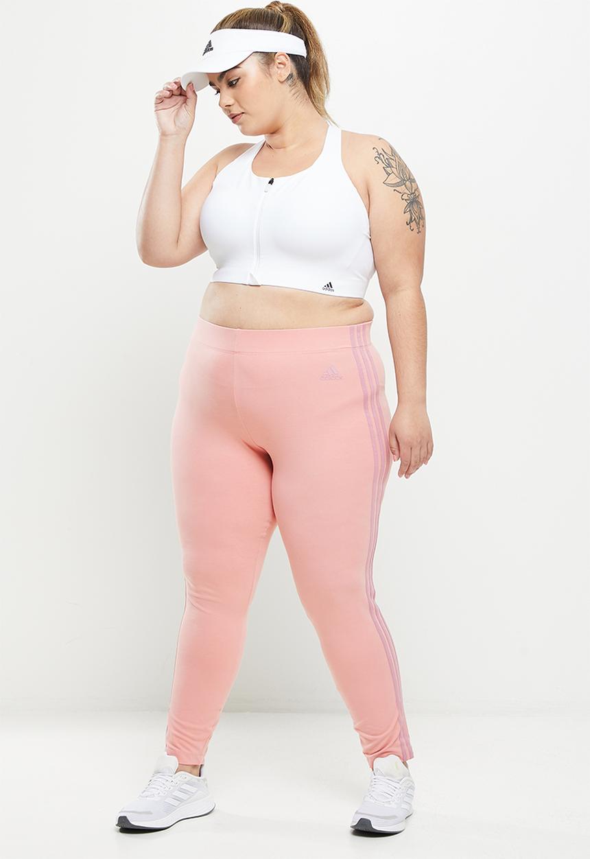 adidas Performance - Plus w 3s leggings - wonder mauve/magic mauve