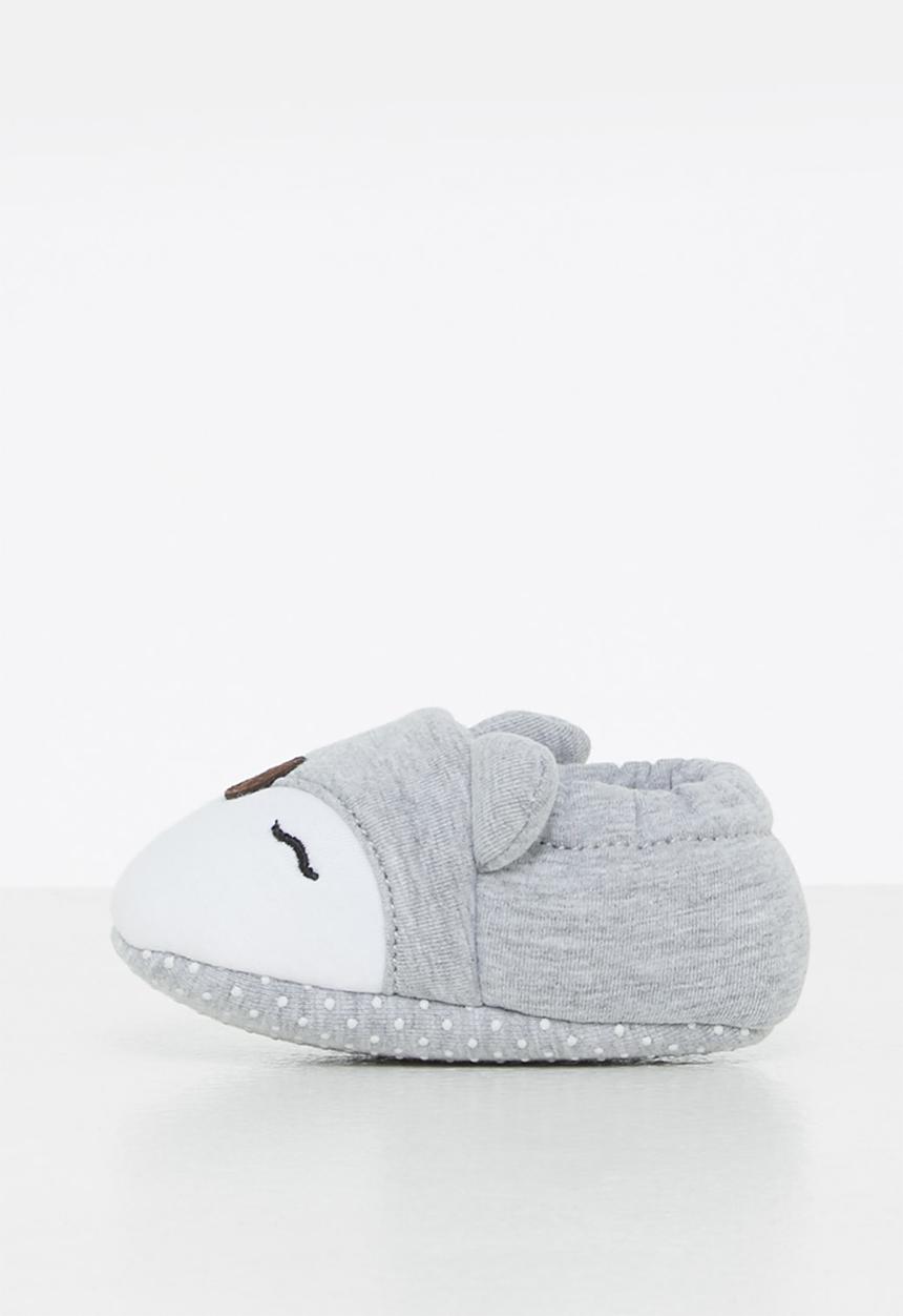 Pop Candy - Baby slipper - grey