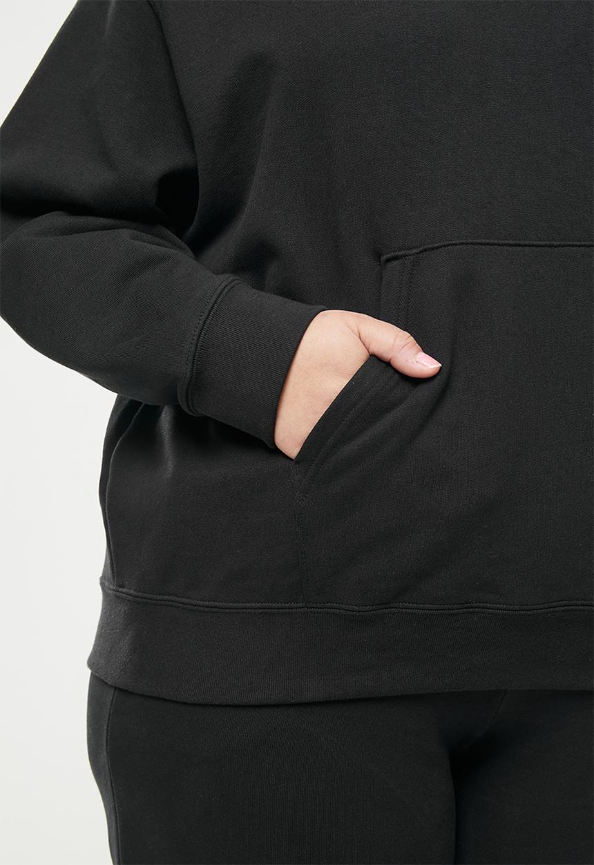 adidas Originals - Plus hooded sweat - black