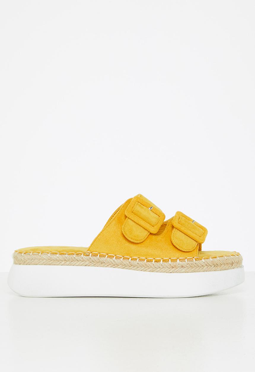 dailyfriday - Thea mule slide - yellow