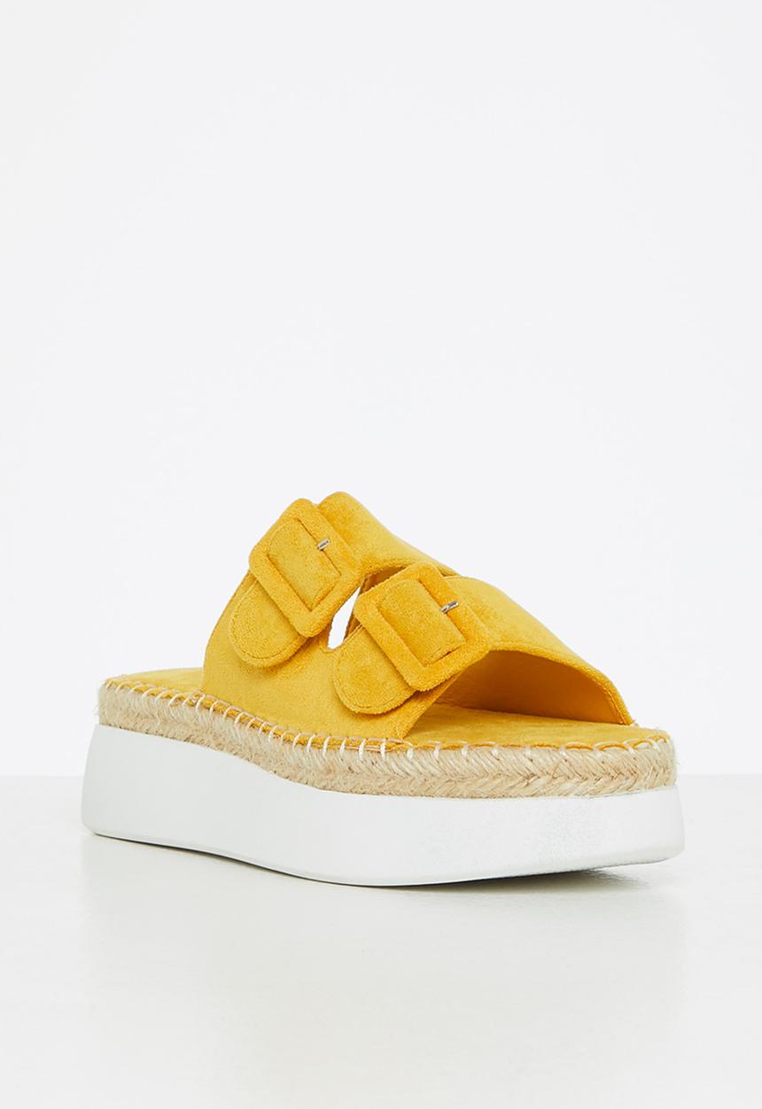 dailyfriday - Thea mule slide - yellow