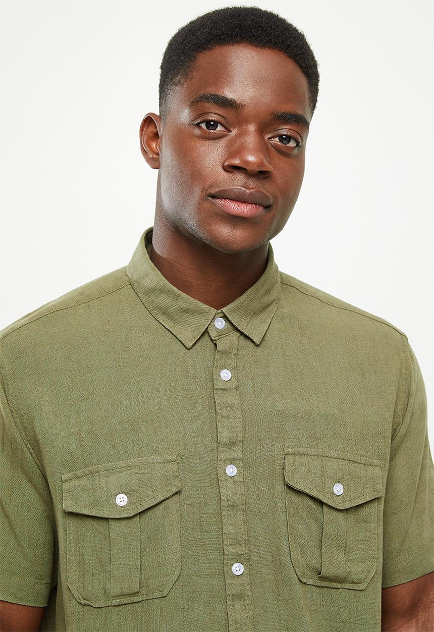 Brave Soul - Obelisk shirt - khaki