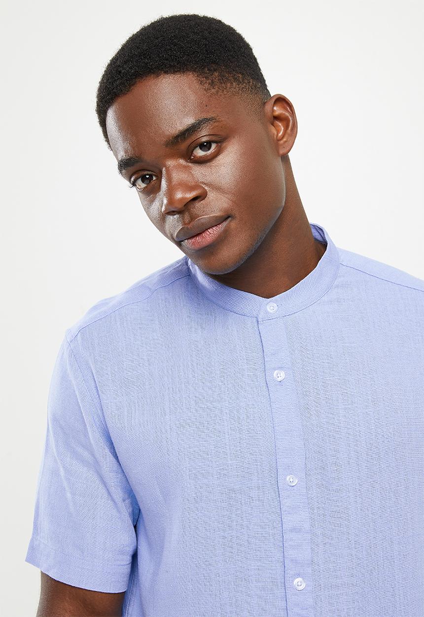 Brave Soul - Anglo shirt - light blue