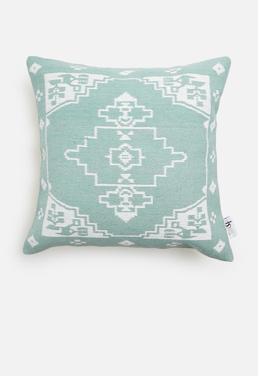 Sixth Floor - Libby cushion cover - blue