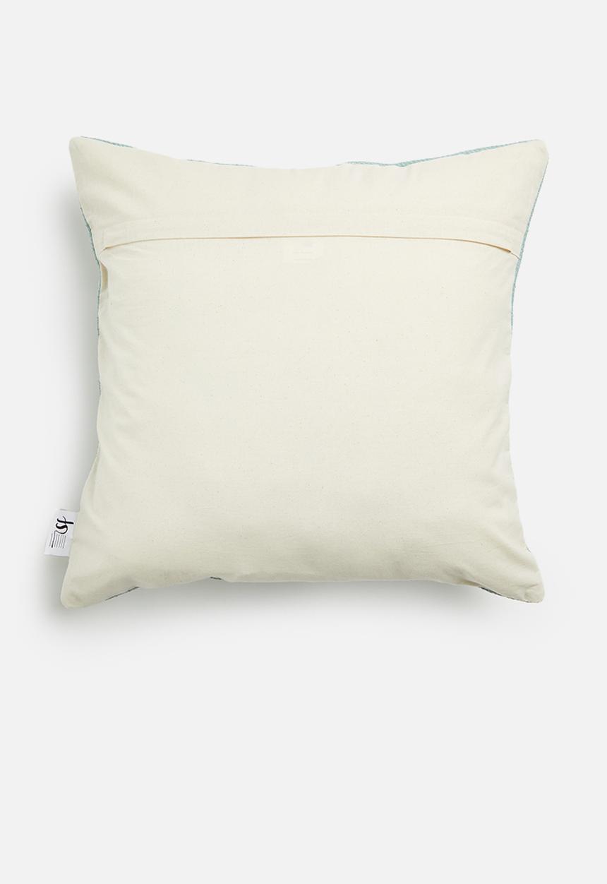 Sixth Floor - Libby cushion cover - blue