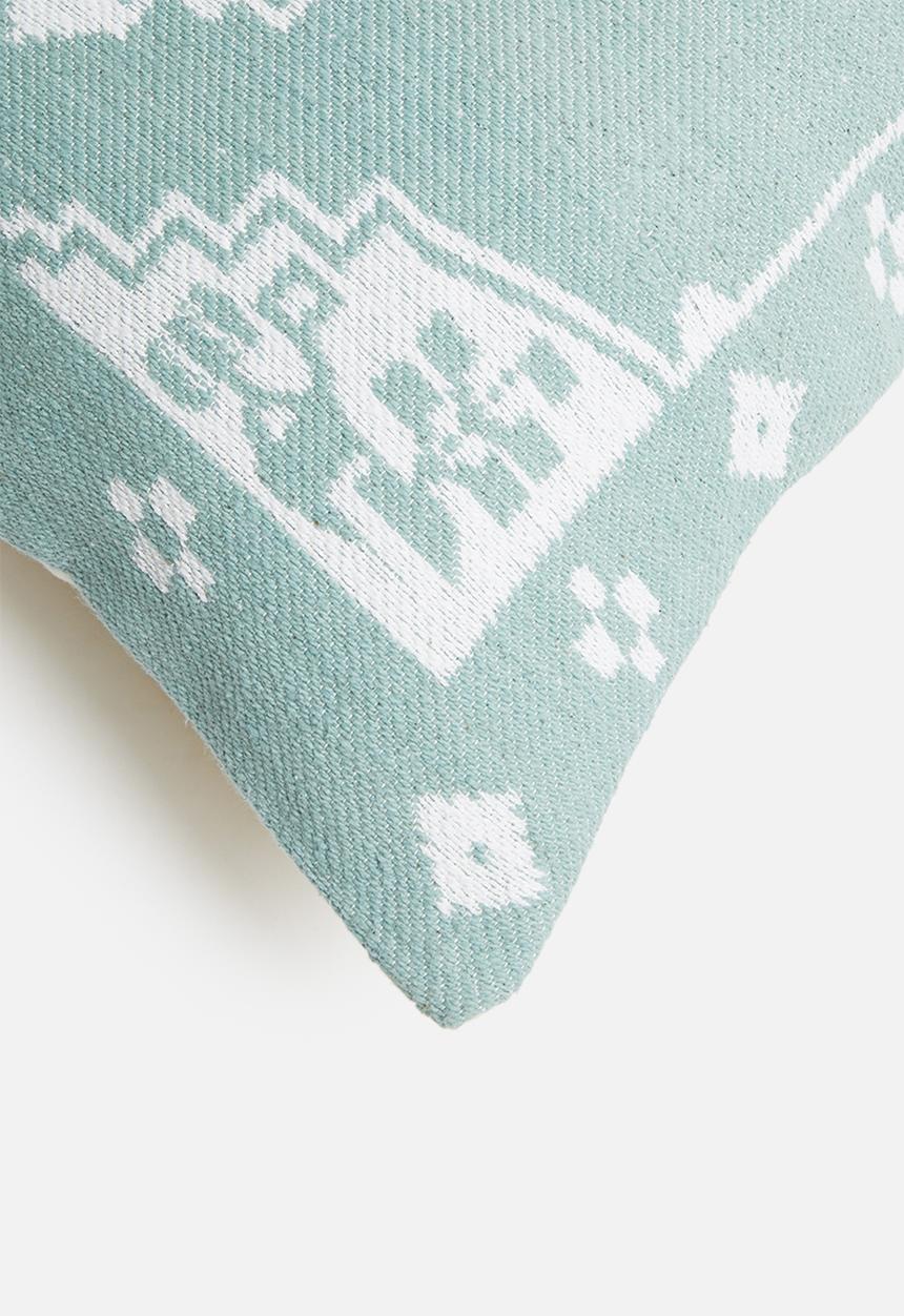 Sixth Floor - Libby cushion cover - blue