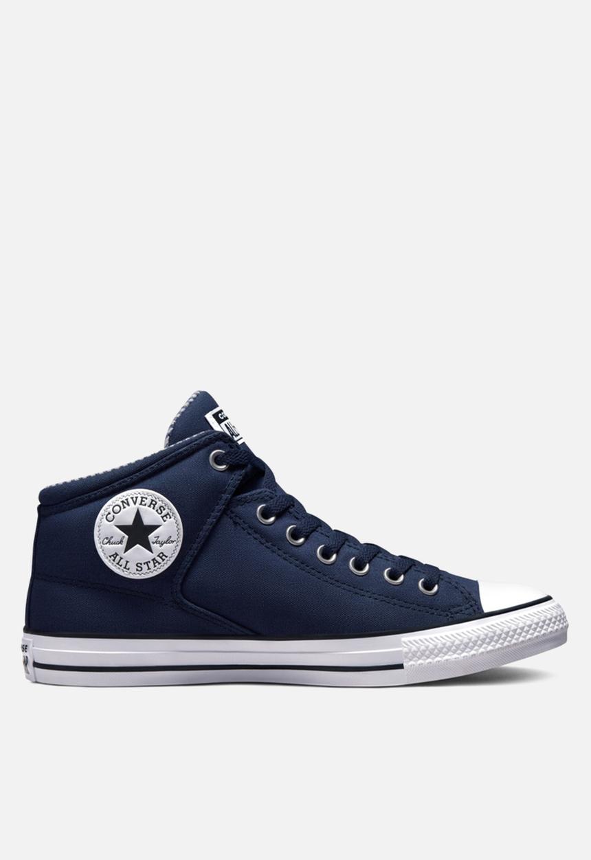 Converse - Chuck Taylor high street hickory stripe - midnight navy/white/black