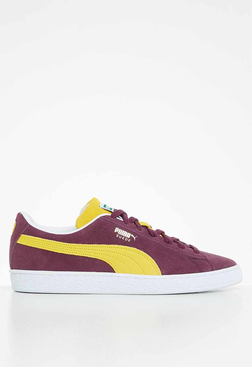 PUMA - Suede classic xxi - grape wine/dandelion/ white