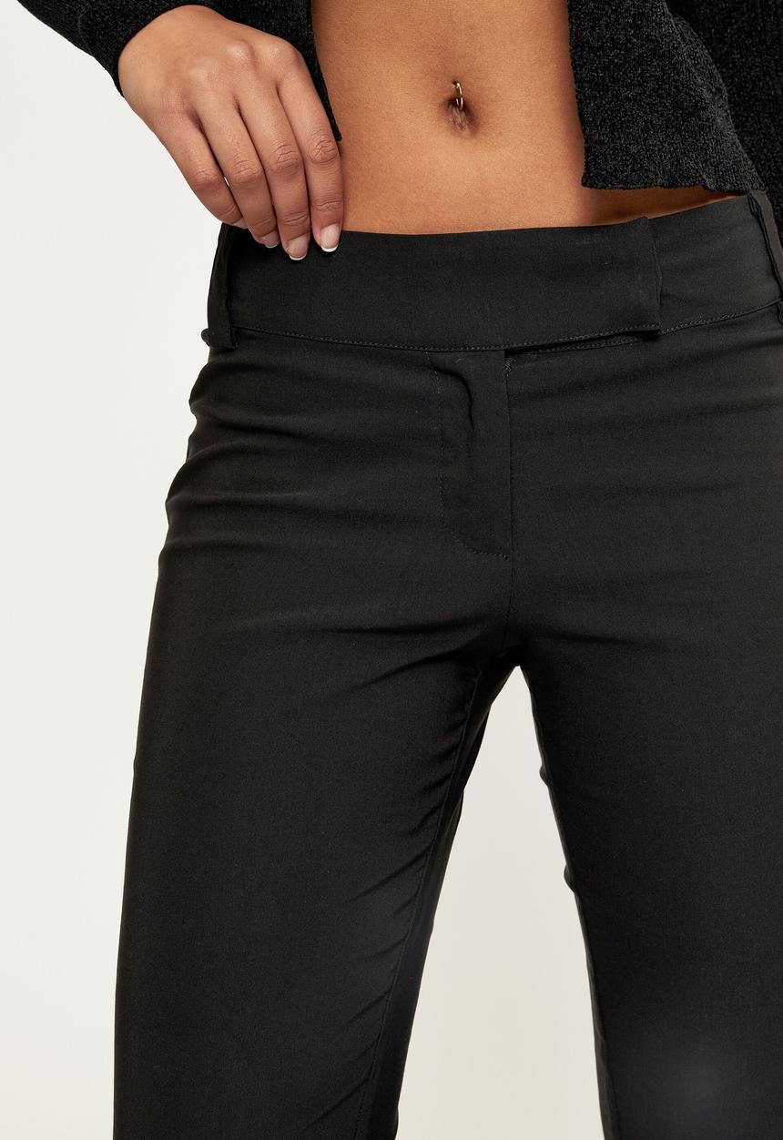 Supré  - Jacinta low rise straight pant - black