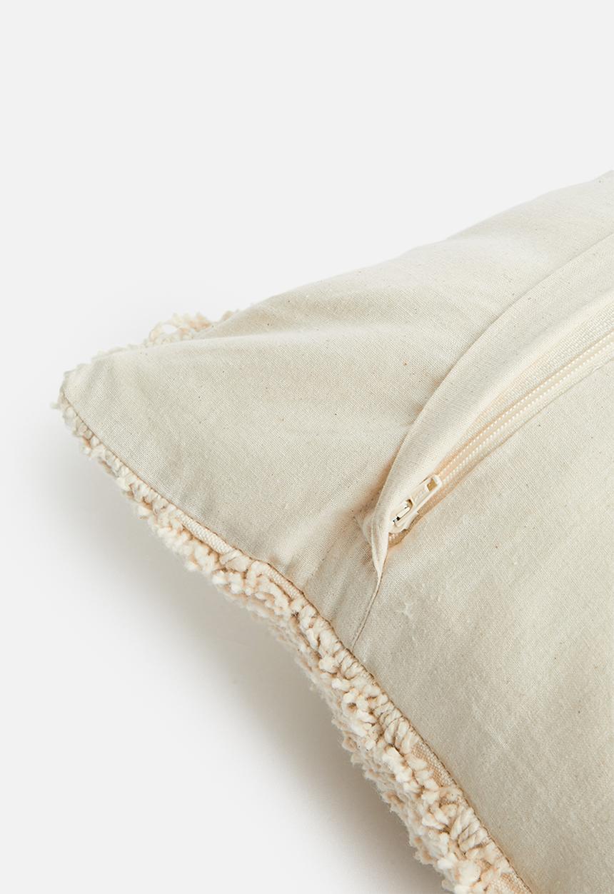 Sixth Floor - Maite cushion cover - moss & cream