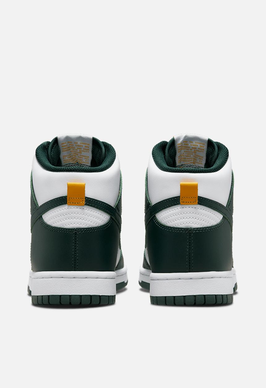 Nike - Nike dunk hi retro - noble green/noble green-white