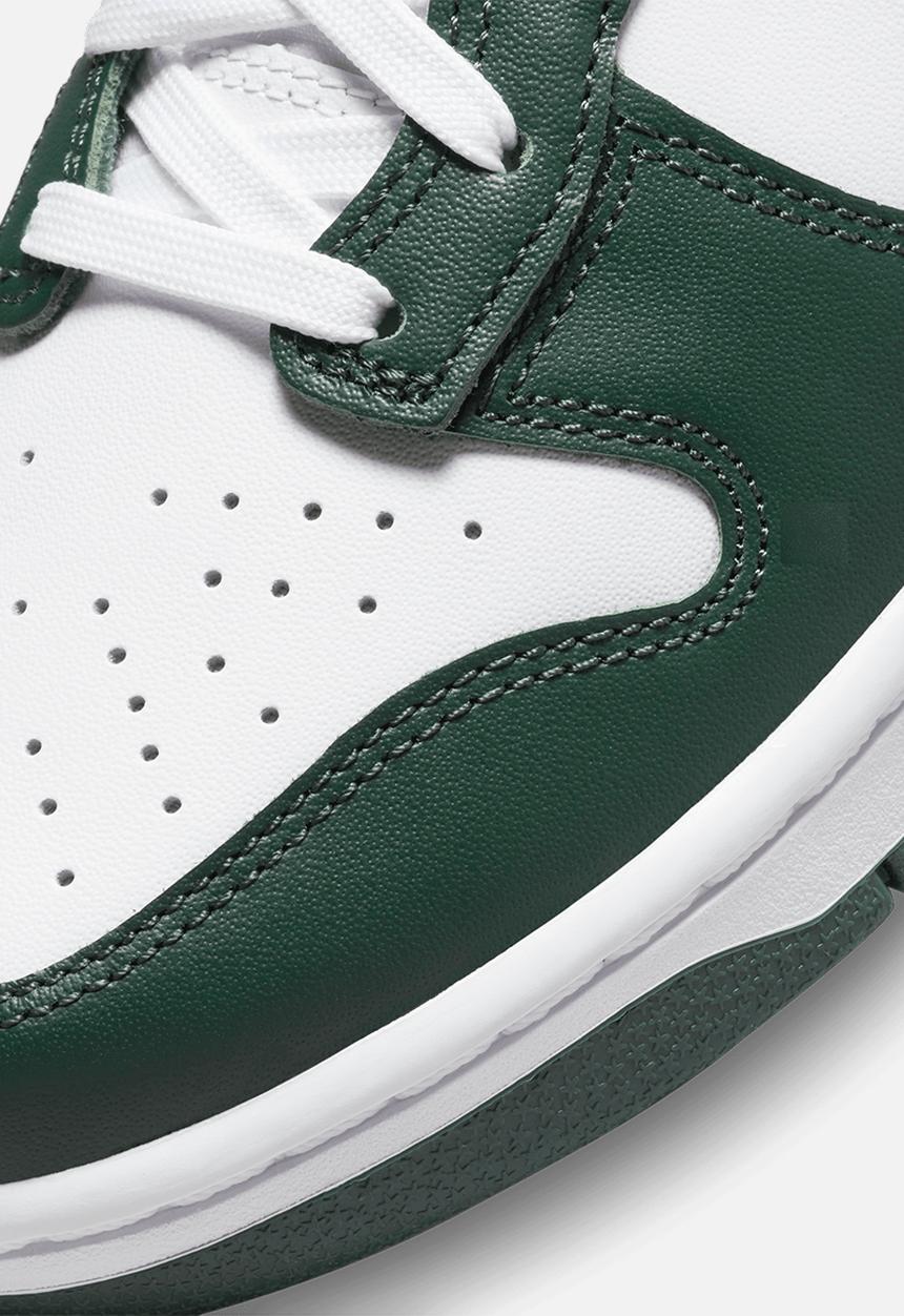 Nike - Nike dunk hi retro - noble green/noble green-white