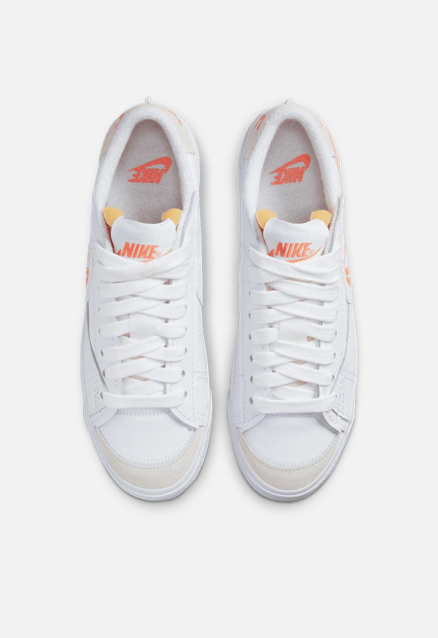 Nike - Nike blazer low '77 jumbo - white/orange trance-sail