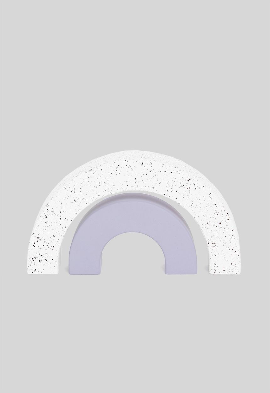 Sixth Floor - Over the rainbow object - white & lilac