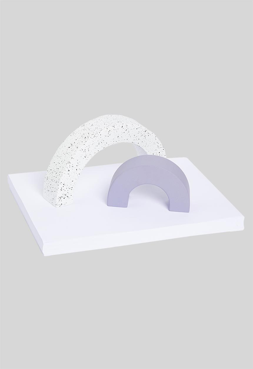 Sixth Floor - Over the rainbow object - white & lilac