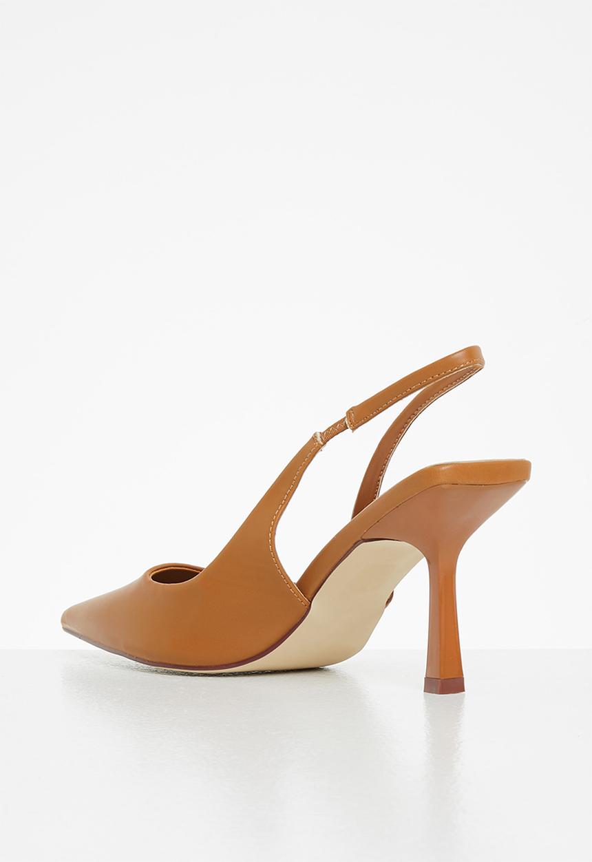 Madison® - Bonnie slingback stiletto heel - tan