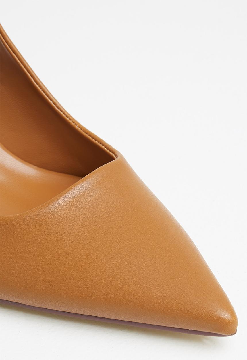 Madison® - Bonnie slingback stiletto heel - tan